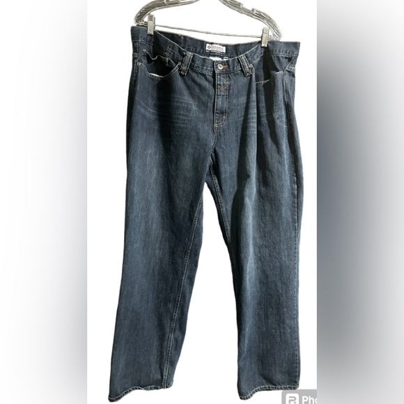 Columbia Men’s Straight Leg Dark Wash Jeans - Picture 1 of 4